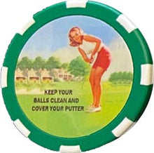 Load image into Gallery viewer, Golf Ball Markers custom poker chipsets in usa,canada,australia, new zealand
